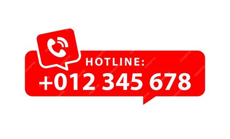 Hotline & Service Line: Contact by Phone & E.